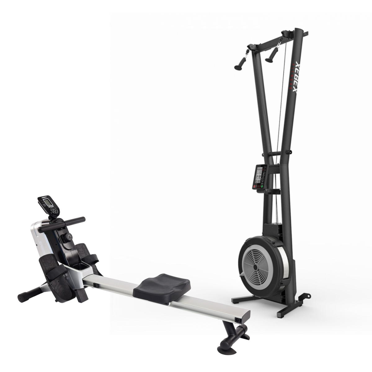 Ski Erg and Rowing Machine