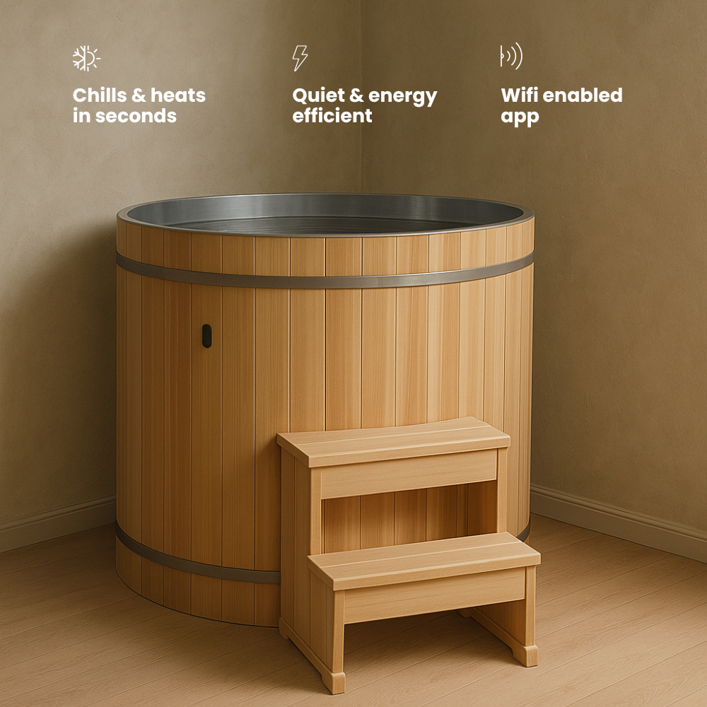 Barrel Cold Plunge - Stainless
