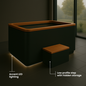 Stealth Luxe Cedar Cold Plunge