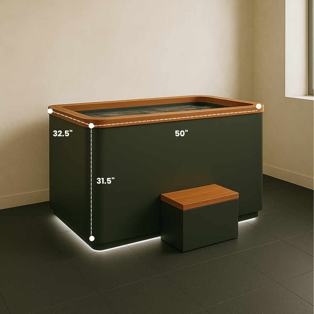 Stealth Luxe Cedar Cold Plunge