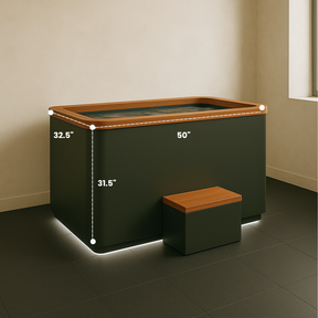 Stealth Luxe Cedar Cold Plunge