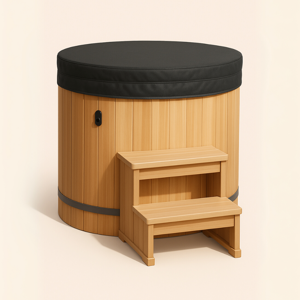 Barrel Cold Plunge - Stainless