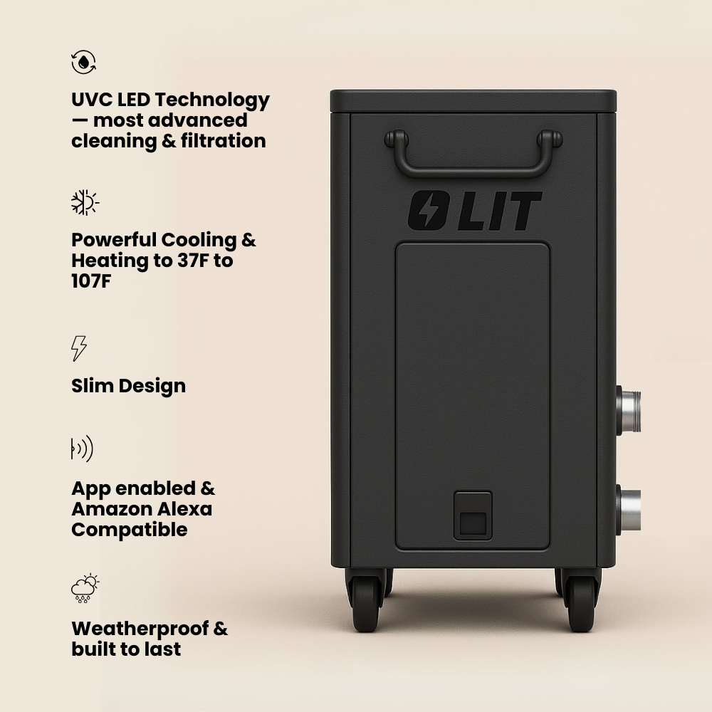 SlimX Cold Plunging Chiller/Heater 1.0 HP