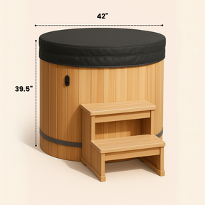 Barrel Cold Plunge - Stainless