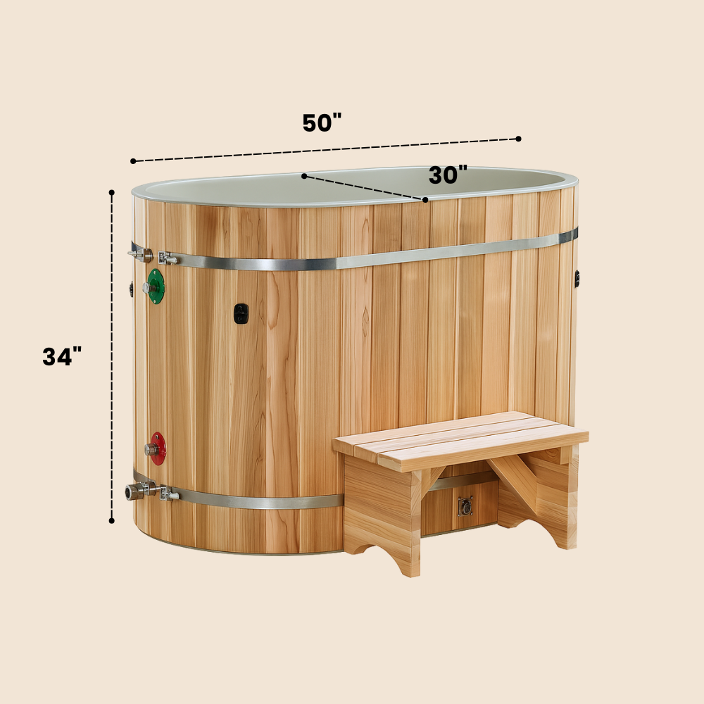 Slim Barrel Cold Plunge - Composite