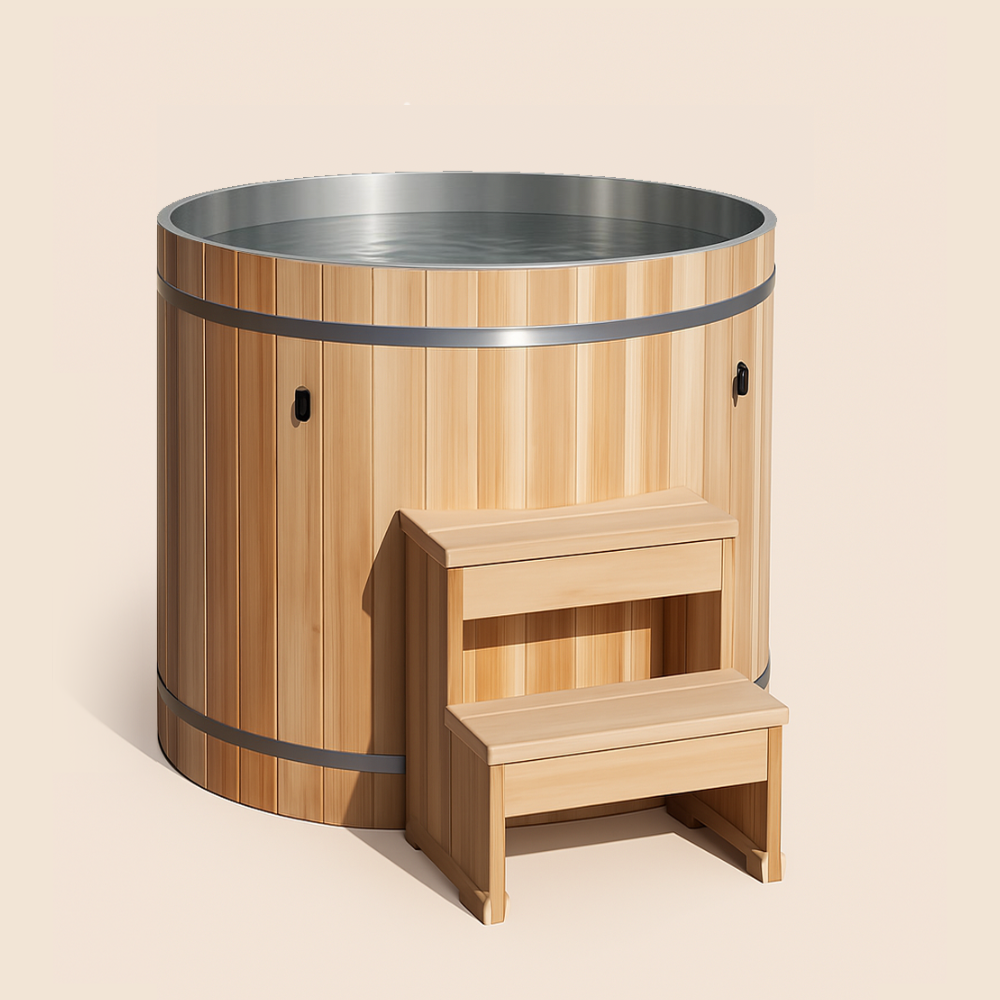 Barrel Cold Plunges - Stainless