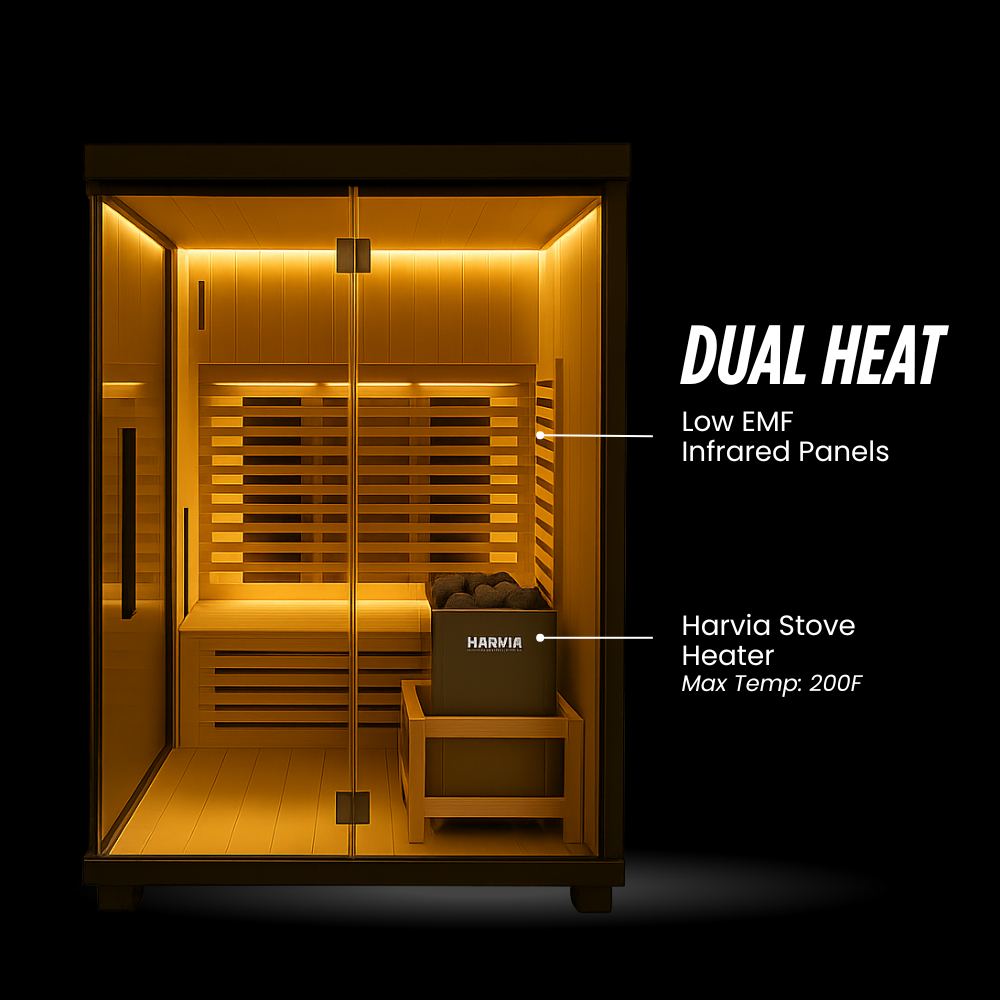 Stealth Plunge + Titan Sauna Bundle