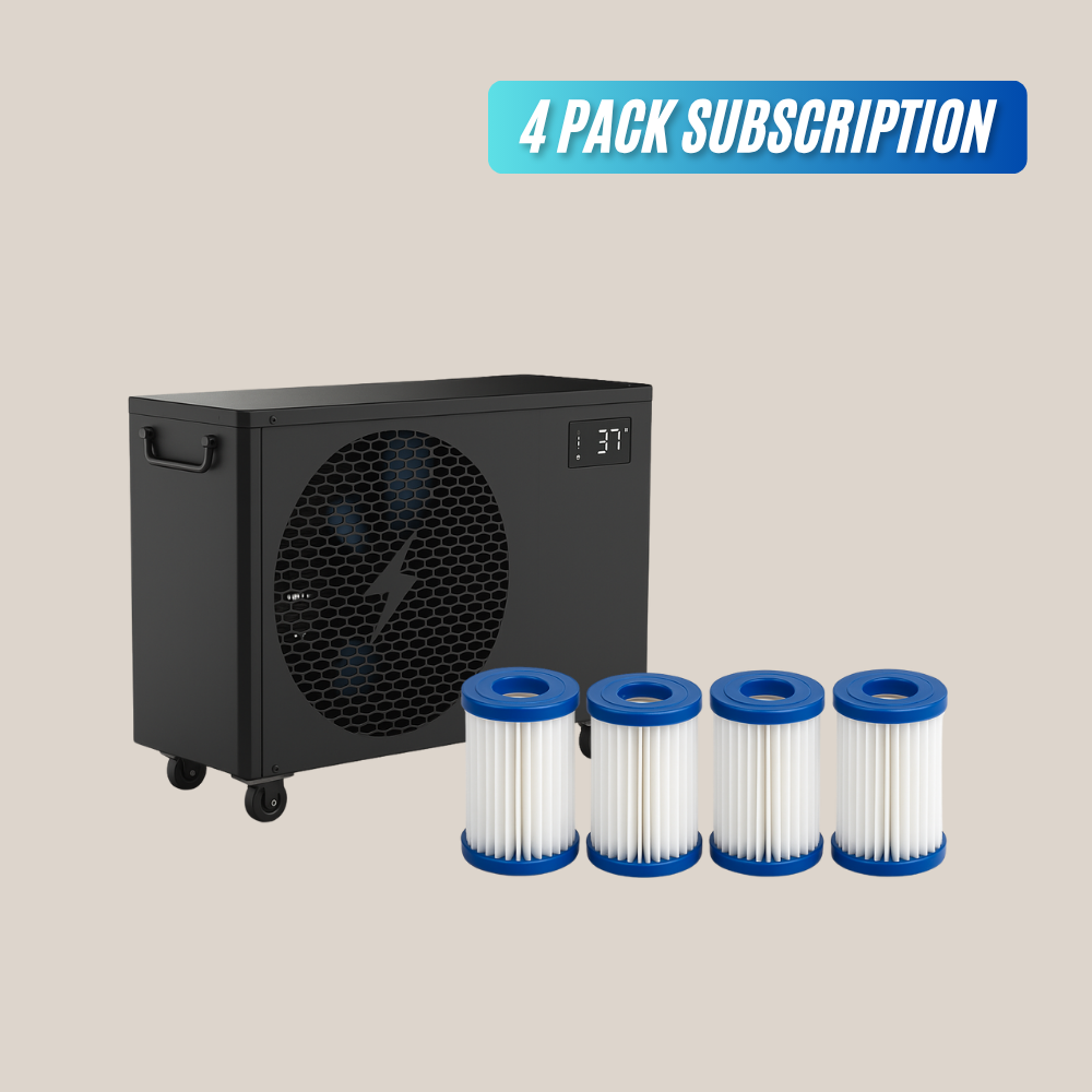 SLIMX Chiller Filter 1HP (4 Pack) - Monthly Subscription